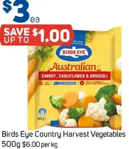 Foodland Birds Eye Country Harvest Vegetables offer