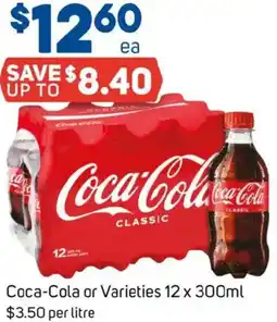 Foodland Coca-Cola or Varieties offer