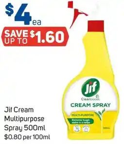 Foodland Jif Cream Multipurpose Spray offer