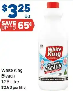 Foodland White King Bleach offer