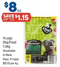 Foodland 4 Legs Dog Food offer