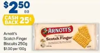 Foodland Arnott's Scotch Finger Biscuits offer