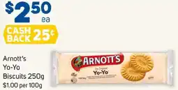 Foodland Arnott's Yo-Yo Biscuits offer