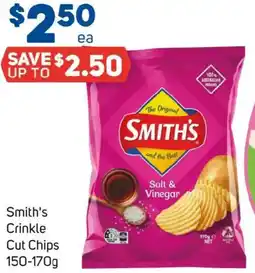 Foodland Smith's Crinkle Cut Chips offer
