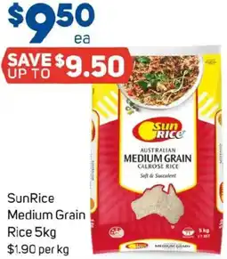 Foodland SunRice Medium Grain Rice offer
