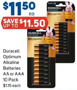 Foodland Duracell Optimum Alkaline Batteries offer