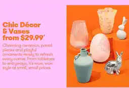 TK Maxx Chic Décor & Vases from offer