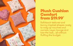 TK Maxx Plush Cushion Comfort offer
