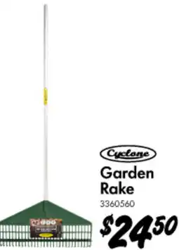 Bunnings Cyclone Garden Rake offer