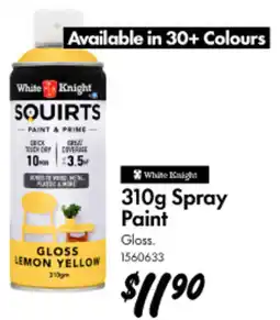 Bunnings Spray Paint offer