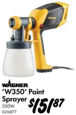 Bunnings Wagner 'w350' paint sprayer offer