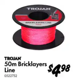 Bunnings Trojan Bricklayers Line offer
