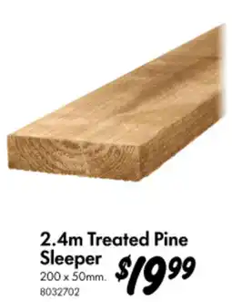 Bunnings Treated Pine Sleeper offer