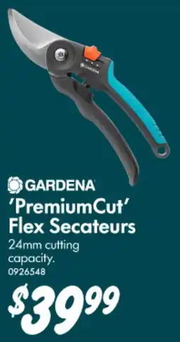 Bunnings Gardena 'premiumcut' flex secateurs offer