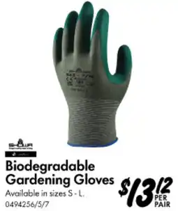 Bunnings Biodegradable Gardening Gloves offer