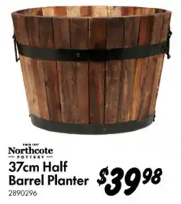 Bunnings Half Barrel Planter offer