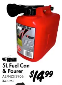 Bunnings Fuel Can & Pourer offer