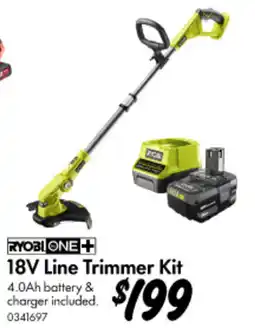 Bunnings 18V Line Trimmer Kit offer