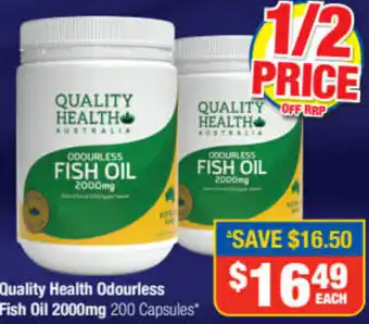 Direct Chemist Outlet Quality Health Odourless Fish Oil 2000mg offer