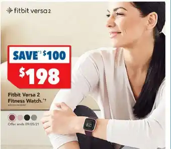 Harvey Norman Fitbit Versa 2 Fitness Watch offer