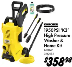 Bunnings High Pressure Washer & Home Kit offer