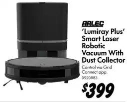 Bunnings ARLEC 'Lumiray Plus' Smart Laser Robotic Vacuum With Dust Collector offer