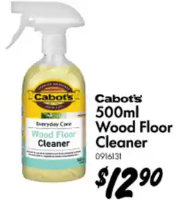 Bunnings Cabot's Wood Floor Cleaner offer