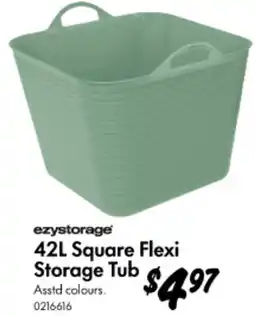 Bunnings Square Flexi Storage Tub offer