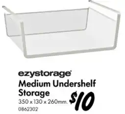 Bunnings ezystorage Medium Undershelf Storage offer