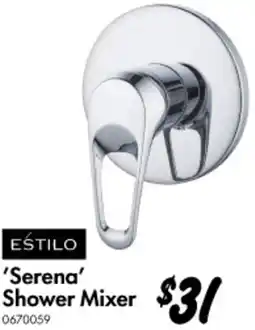 Bunnings 'Serena' Shower Mixer offer