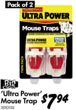 Bunnings 'Ultra Power' Mouse Traps offer
