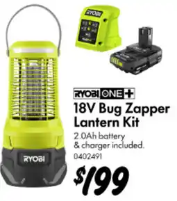 Bunnings 18V Bug Zapper Lantern Kit offer