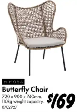 Bunnings Butterfly Chair offer