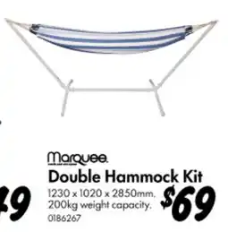 Bunnings Double Hammock Kit offer