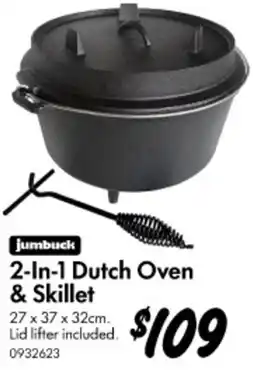 Bunnings 2-In-1 Dutch Oven & Skillet offer