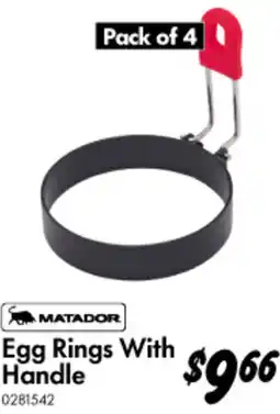 Bunnings Egg Rings With Handle offer