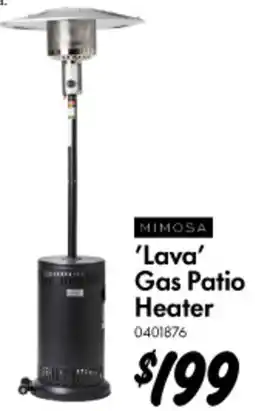 Bunnings 'Lava' Gas Patio Heater offer