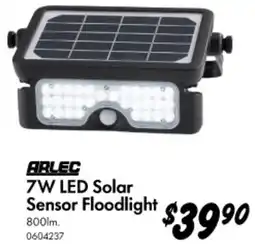 Bunnings ARLEC 7W LED Solar Sensor Floodlight offer
