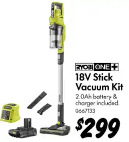 Bunnings 18V Stick Vacuum Kit offer