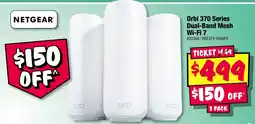 JB Hi-Fi Orbi 370 Series Dual-Band Mesh Wi-Fi 7 offer