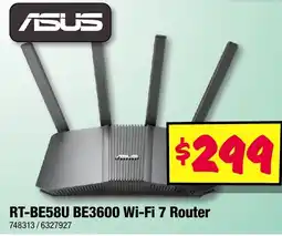 JB Hi-Fi RT-BE58U BE3600 Wi-Fi 7 Router offer