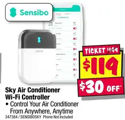 JB Hi-Fi Sky Air Conditioner Wi-Fi Controller offer