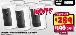 JB Hi-Fi Outdoor Security Camera Plus 2K Battery offer