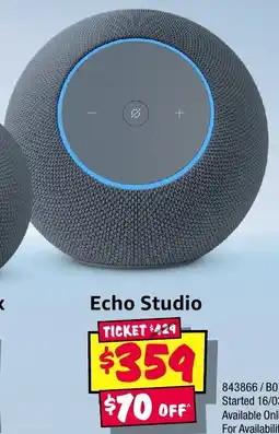 JB Hi-Fi Echo Studio offer