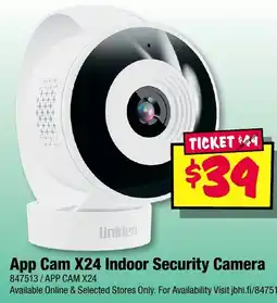 JB Hi-Fi App Cam X24 Indoor Security Camera offer
