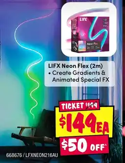 JB Hi-Fi LIFX Neon Flex (2m) offer