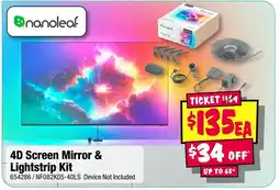 JB Hi-Fi 4D Screen Mirror & Lightstrip Kit offer