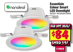 JB Hi-Fi Essentials Colour Smart LED Downlight offer