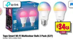 JB Hi-Fi Tapo Smart Wi-Fi Multicolour Bulb offer