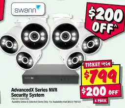 JB Hi-Fi AdvancedX Series NVR Security System offer